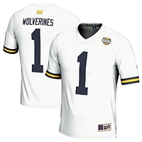 Youth GameDay Greats 1 Michigan Wolverines College Football Playoff 2023 National Champions Lightweight Fashion Jersey