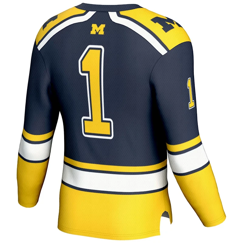 Youth GameDay Greats 1 Michigan Wolverines Hockey Jersey