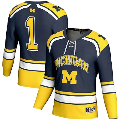 Youth GameDay Greats 1 Michigan Wolverines Hockey Jersey