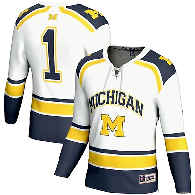 Youth GameDay Greats 1 Michigan Wolverines Hockey Jersey