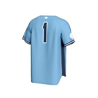 Youth GameDay Greats 1 North Carolina Tar Heels Lightweight Baseball Fashion Jersey