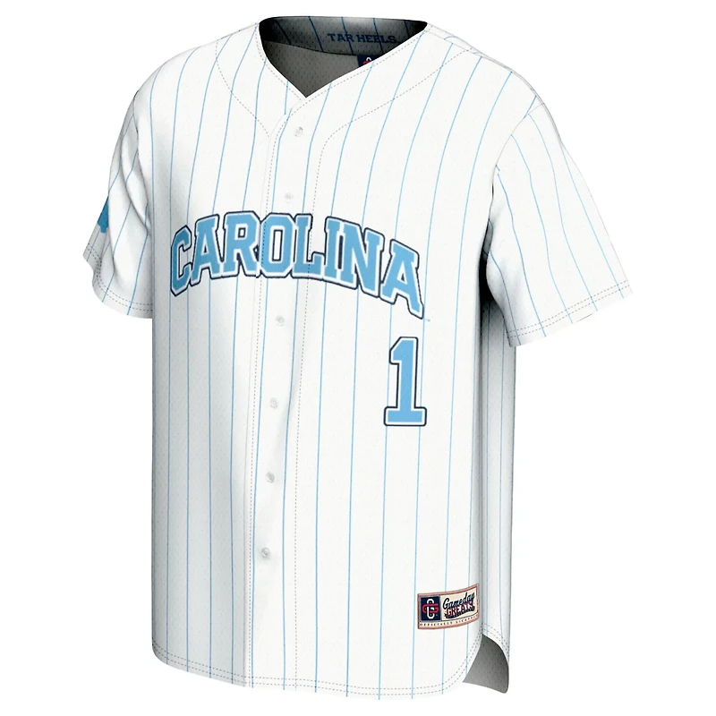 Youth GameDay Greats 1 North Carolina Tar Heels Lightweight Baseball Fashion Jersey