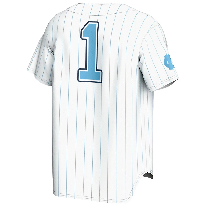 Youth GameDay Greats 1 North Carolina Tar Heels Lightweight Baseball Fashion Jersey