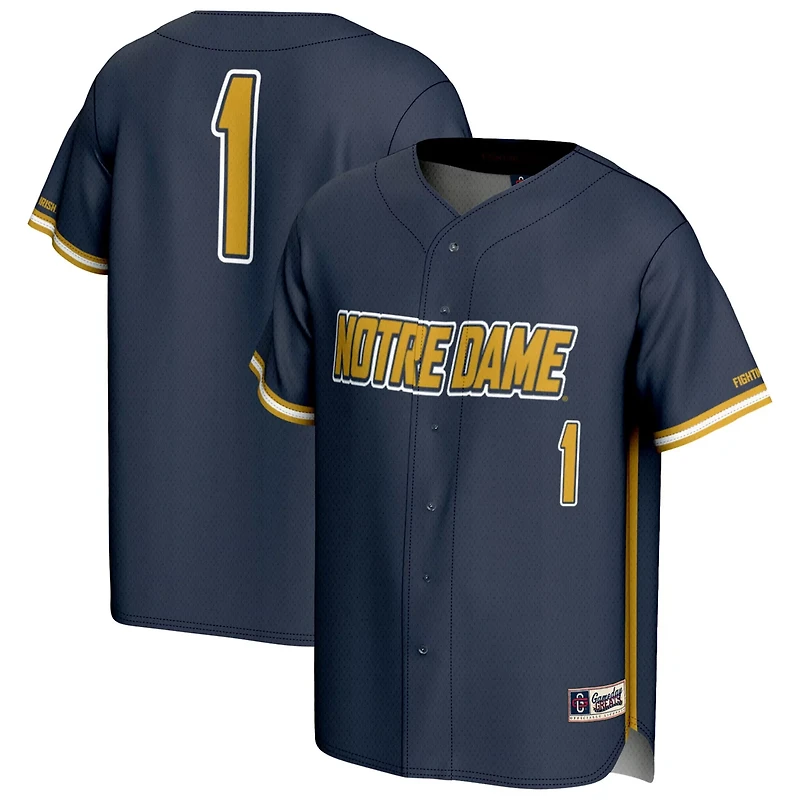 Youth GameDay Greats 1 Notre Dame Fighting Irish Lightweight Baseball Fashion Jersey