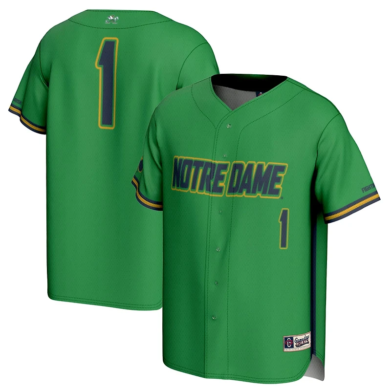 Youth GameDay Greats 1 Notre Dame Fighting Irish Lightweight Baseball Jersey
