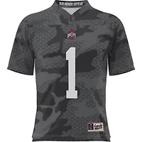 Youth GameDay Greats 1 Ohio State Buckeyes Camo Football Jersey