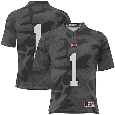 Youth GameDay Greats 1 Ohio State Buckeyes Camo Football Jersey