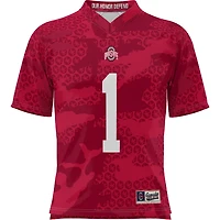 Youth GameDay Greats 1 Ohio State Buckeyes Camo Football Jersey