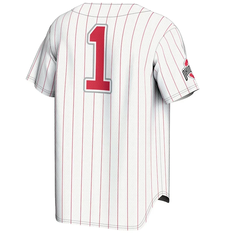 Youth GameDay Greats 1 Ohio State Buckeyes Lightweight Baseball Jersey