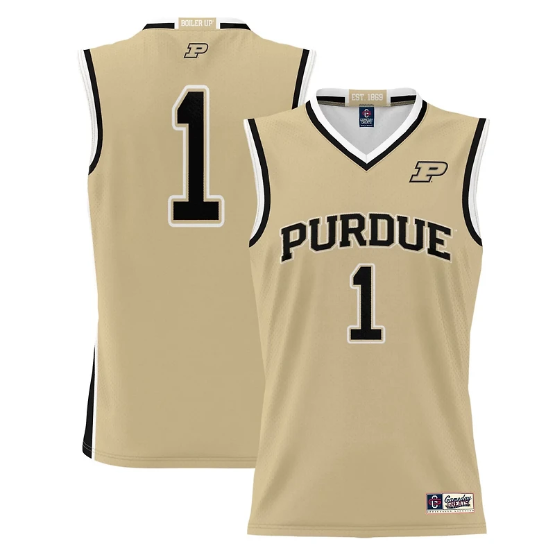 Youth GameDay Greats 1 Purdue Boilermakers Lightweight Basketball Jersey