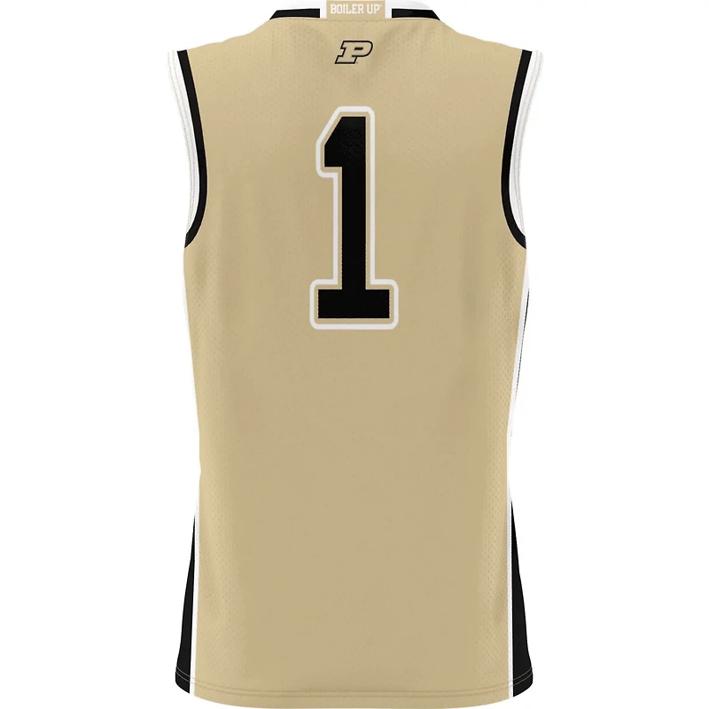 Youth GameDay Greats 1 Purdue Boilermakers Lightweight Basketball Jersey