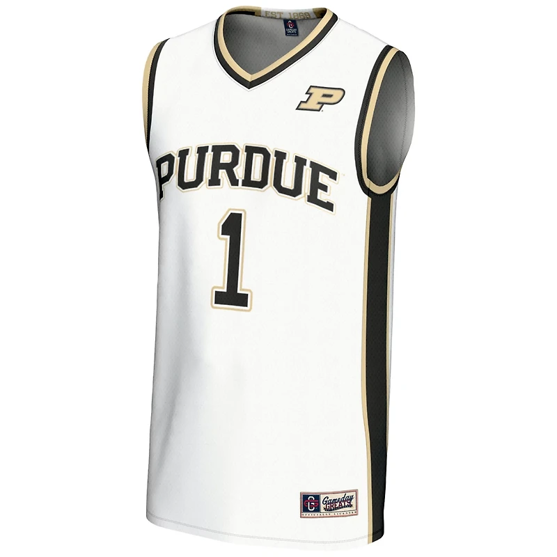 Youth GameDay Greats 1 Purdue Boilermakers Lightweight Basketball Jersey