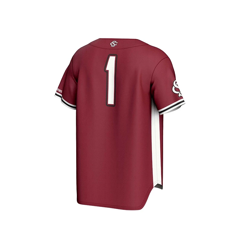 Youth GameDay Greats 1 South Carolina Gamecocks Lightweight Baseball Fashion Jersey