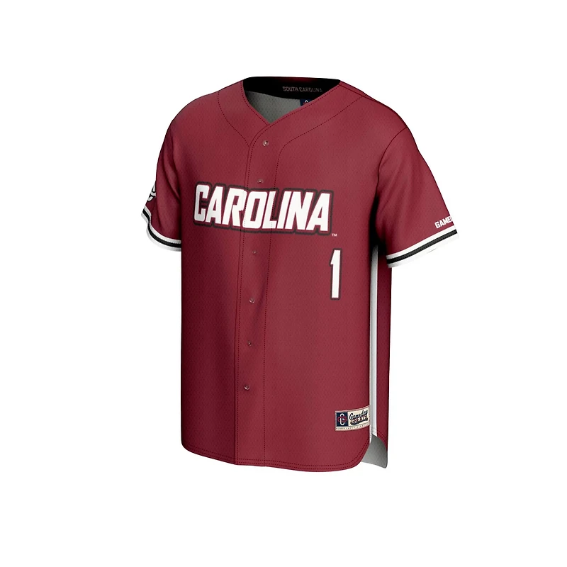 Youth GameDay Greats 1 South Carolina Gamecocks Lightweight Baseball Fashion Jersey