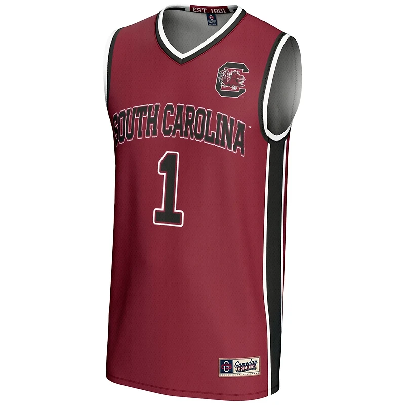 Youth GameDay Greats 1 South Carolina Gamecocks Lightweight Basketball Fashion Jersey