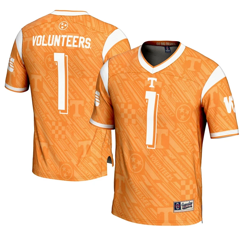 Youth GameDay Greats 1 Tennessee Volunteers Highlight Print Football Fashion Jersey