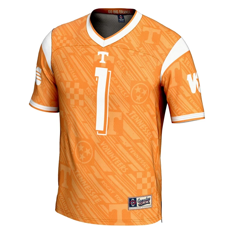 Youth GameDay Greats 1 Tennessee Volunteers Highlight Print Football Fashion Jersey