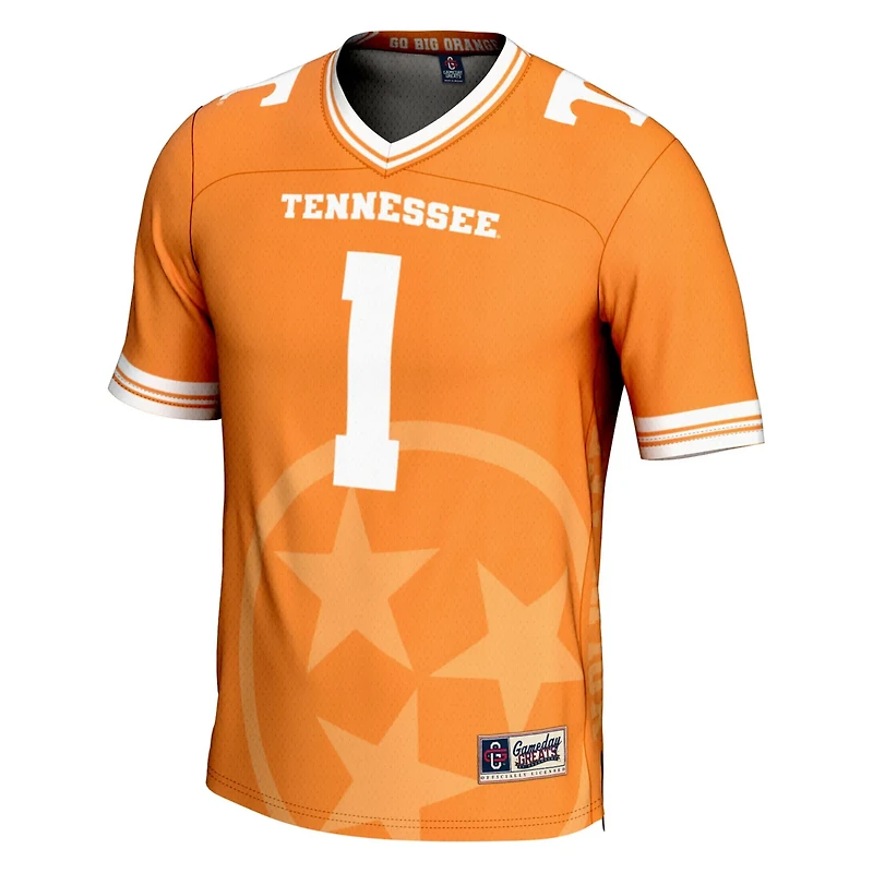 Youth GameDay Greats 1 Tennessee Volunteers Icon Print Football Fashion Jersey