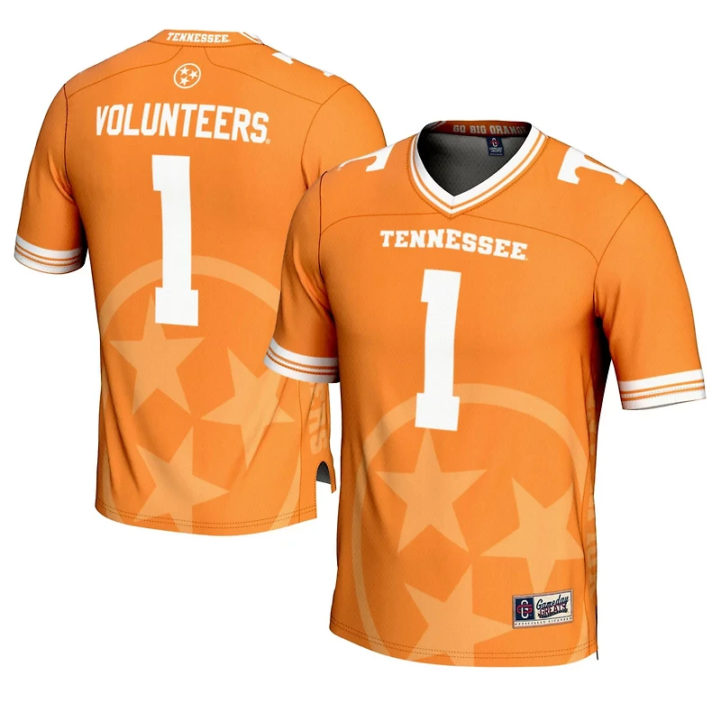 Youth GameDay Greats 1 Tennessee Volunteers Icon Print Football Fashion Jersey