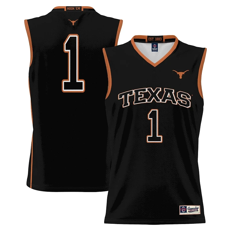 Youth GameDay Greats 1 Texas Longhorns Lightweight Replica Basketball Jersey
