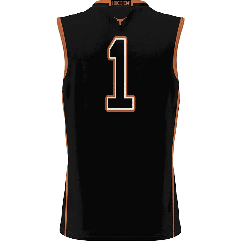 Youth GameDay Greats 1 Texas Longhorns Lightweight Replica Basketball Jersey