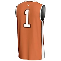 Youth GameDay Greats 1 Texas Longhorns Lightweight Collegiate Basketball Jersey