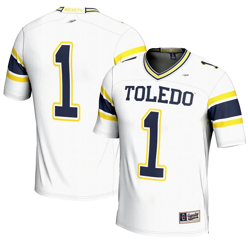 Youth GameDay Greats 1 Toledo Rockets Endzone Football Jersey
