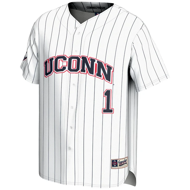 Youth GameDay Greats 1 UConn Huskies Lightweight Baseball Jersey
