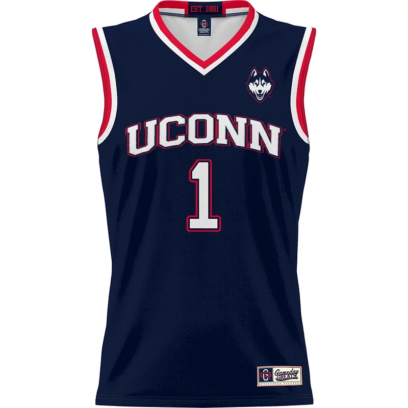 Youth GameDay Greats 1 UConn Huskies Lightweight Basketball Jersey
