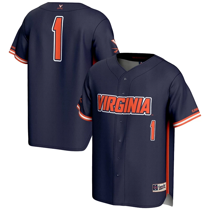 Youth GameDay Greats 1 Virginia Cavaliers Lightweight Baseball Jersey