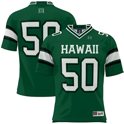 Youth GameDay Greats 50 Hawaii Rainbow Warriors Football Jersey