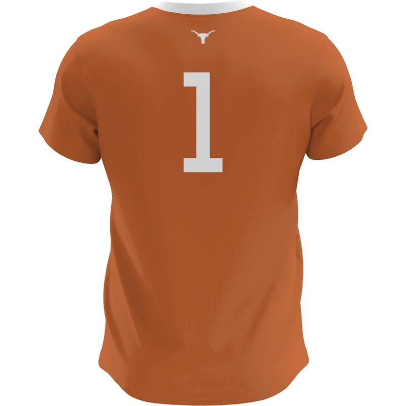 Youth GameDay Greats Burnt Texas Longhorns Lightweight Soccer Fashion Jersey
