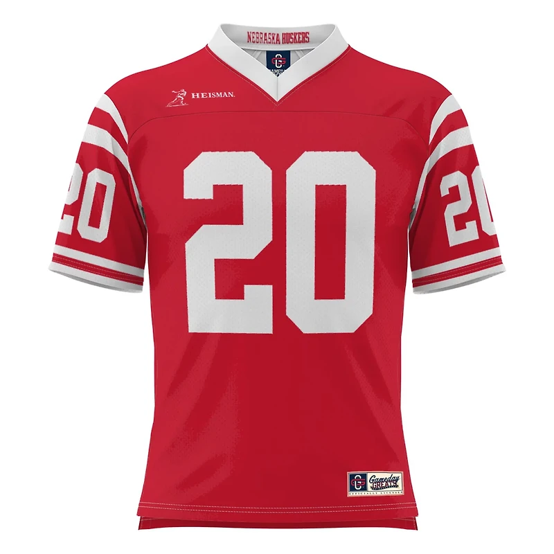 Youth GameDay Greats Johnny Rodgers Nebraska Huskers Lightweight Fashion Heisman Jersey