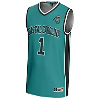 Youth GameDay Greats Light 1 Coastal Carolina Chanticleers Lightweight Basketball Jersey