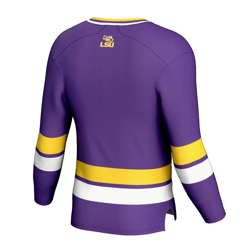 Youth GameDay Greats LSU Tigers Spirit Hockey Jersey