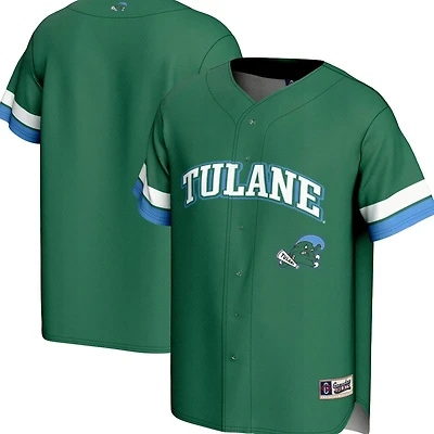 Youth GameDay Greats Tulane Wave Spirit Baseball Jersey