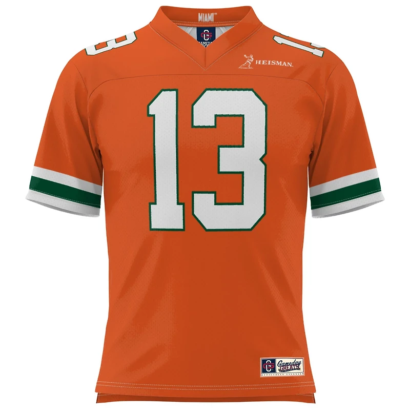 Youth Gino Torretta Miami Hurricanes Heisman Football Jersey