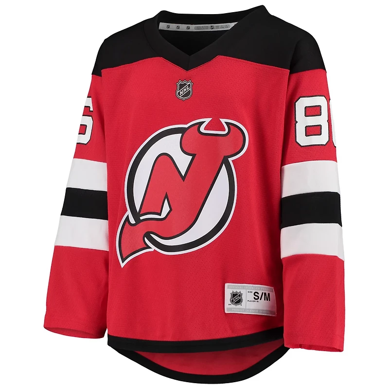 Youth Jack Hughes New Jersey Devils Home Player Replica