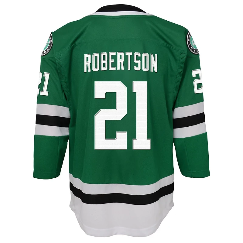 Youth Jason Robertson Kelly Dallas Stars Home Premier Player Jersey