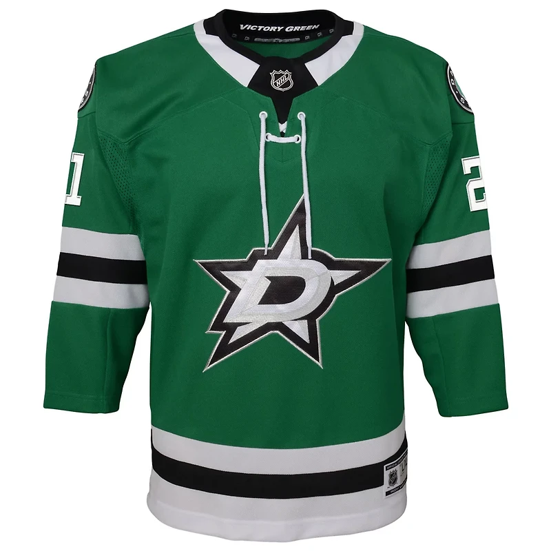 Youth Jason Robertson Kelly Dallas Stars Home Premier Player Jersey
