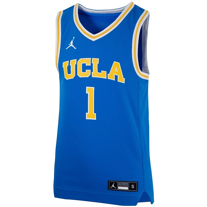 Youth Jordan Brand 1 UCLA Bruins Team Replica Basketball Jersey