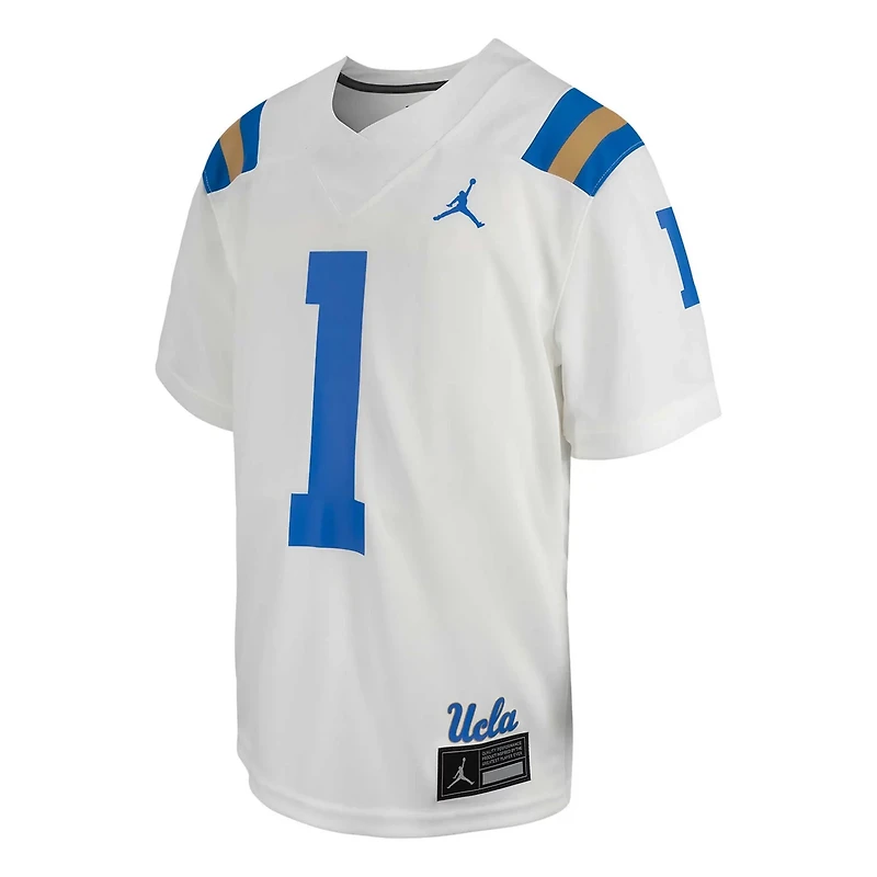 Youth Jordan Brand 1 UCLA Bruins Untouchable Replica Game Jersey