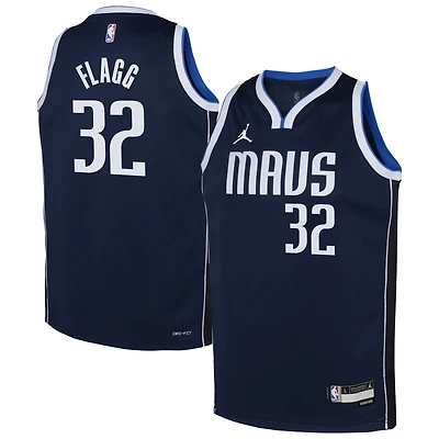 Youth Jordan Brand Cooper Flagg Dallas Mavericks Swingman Jersey - Statement Edition