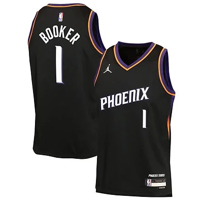 Youth Jordan Brand Devin Booker Phoenix Suns Swingman Jersey - Statement Edition