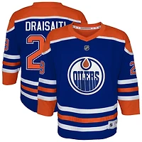 Youth Leon Draisaitl Edmonton Oilers Home Replica Player Jersey