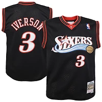 Youth Mitchell  Ness Allen Iverson Philadelphia 76ers 2000-01 Swingman Road Jersey