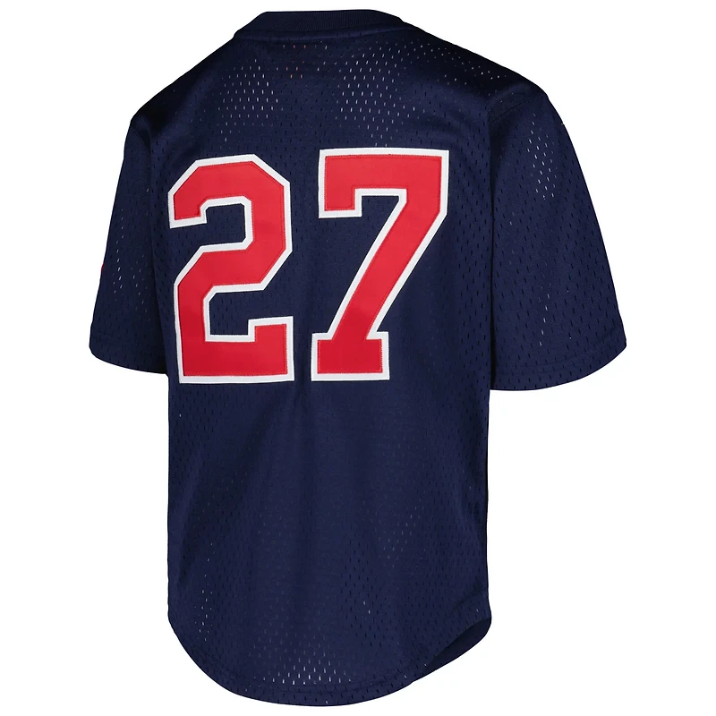 Youth Mitchell  Ness David Ortiz Minnesota Twins Cooperstown Collection Mesh Batting Practice Jersey