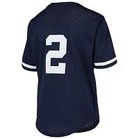 Youth Mitchell  Ness Derek Jeter New York Yankees Cooperstown Collection Mesh Batting Practice Jersey