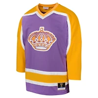 Youth Mitchell  Ness Los Angeles Kings 1980 Blue Line Jersey