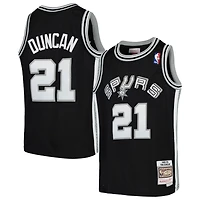 Youth Mitchell  Ness Tim Duncan San Antonio Spurs Swingman Throwback Jersey